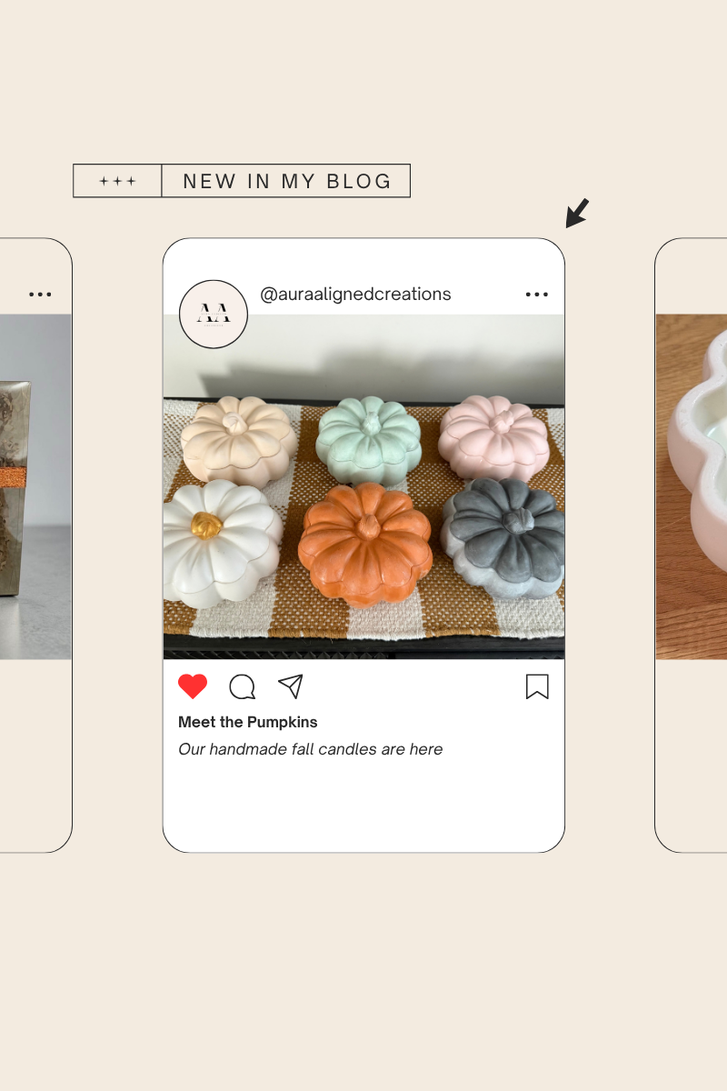 Meet the Pumpkins: Our Handmade Fall Candles Are Here.