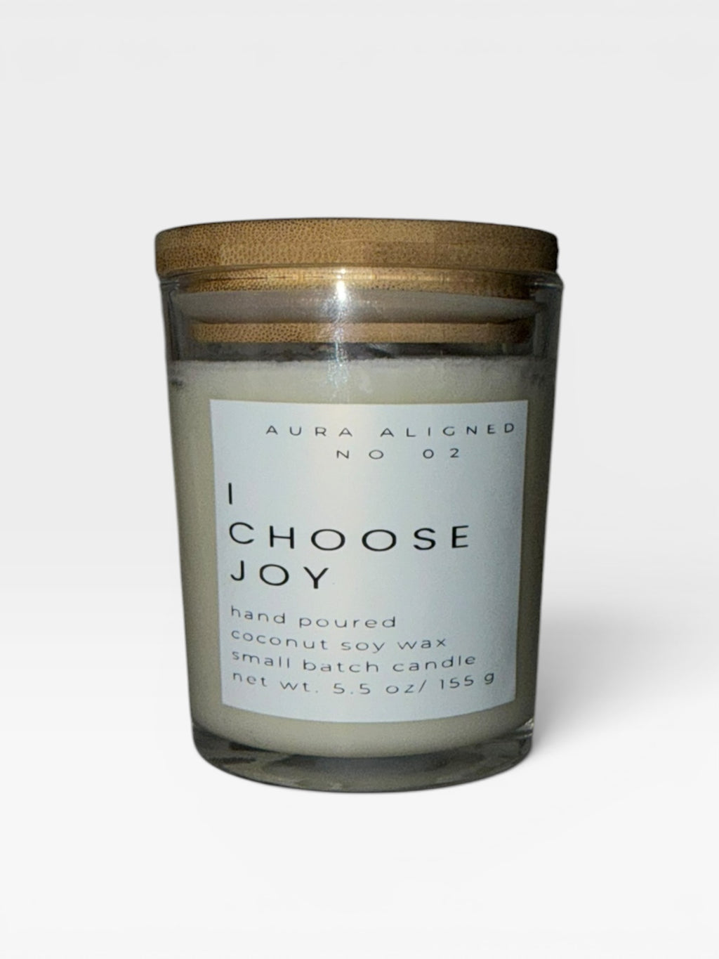 I Choose Joy Candle – Mini Affirmation Mood Boosting Non-Toxic Coconut Soy Candle