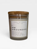 I Am Grounded Candle – Mini Affirmation Non-Toxic Coconut Soy Candle for Calm & Balance